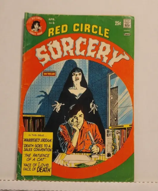 Red Circle Comics Group  Sorcery  #6  Chaykin 1974 comic book