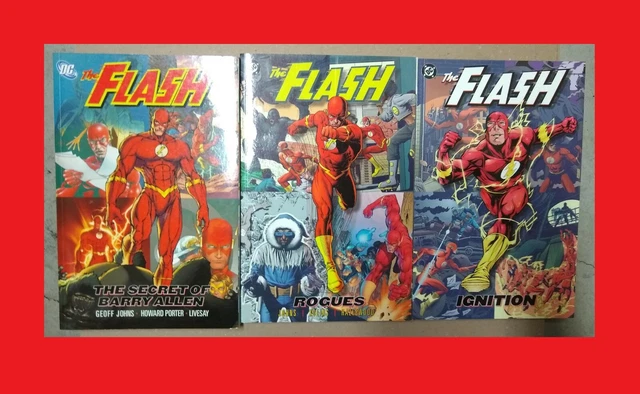 DC Comics LOT x3: THE FLASH - The Secret of Barry Allen IGNITION Rogues Geoff J.