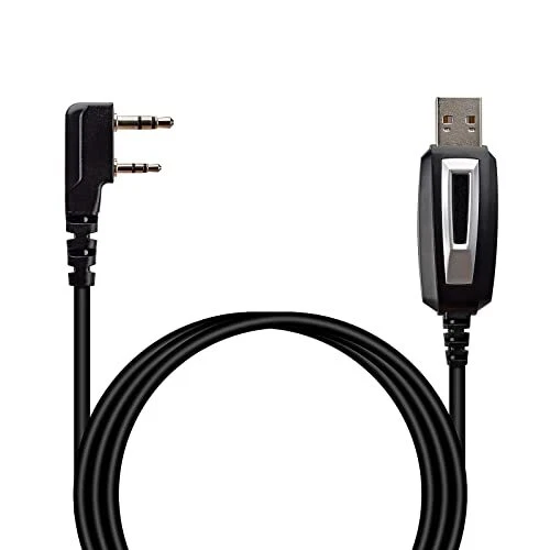 UAYESOK Câble de programmation USB pour talkie-walkie Baofeng UV-5R 5RA 5RE G...
