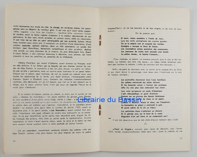CONTACTS III ORPHÉONS et fanfares Jean-Daniel Maublanc 1964 EUR 24,00 ...