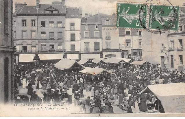 61 - ALENCON - SAN28109 - Le Marché - Place de la Madeleine