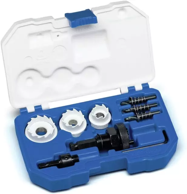 Tools 30877300CHC Electrician'S Carbide Hole Cutter Kit, 12-Piece