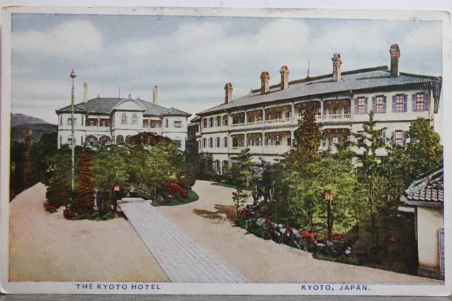 Japan Kyoto Hotel Postcard Old Vintage Card View Standard Souvenir Postal Post