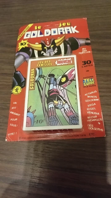 Grande BD rigide Goldorak Le Dernier Combat Éditions Prodifu Télé-Guide