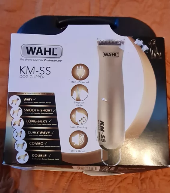 Wahl KM-SS Dog Clipper Professional  for all dogs coat types Used Once