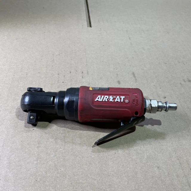 Aircat Tools 3/8" Drive 35 Ft Lb Mini Composite Palm Air Ratchet 807