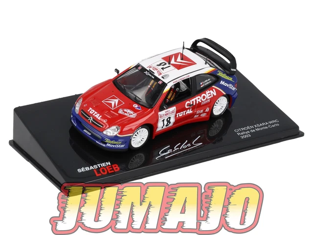 Citroën Xsara WRC N°1 - Loeb - Rallye Monte Carlo 2005 - Norev 1/43 - Neuve