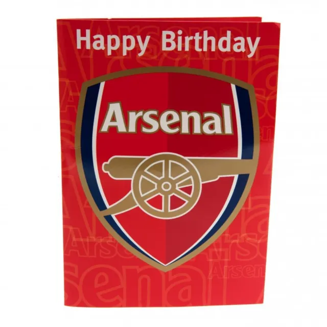Arsenal FC Musical Biglietto di Compleanno (SG20056)