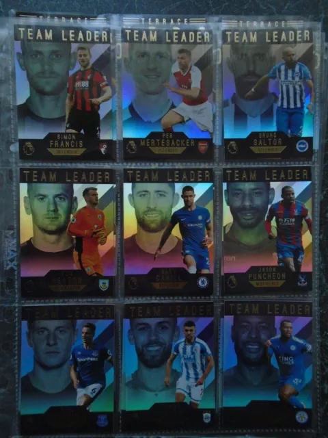 Topps Premier Gold 2017/18 team leader set inserti 20 carte arsenale - prosciutto occidentale