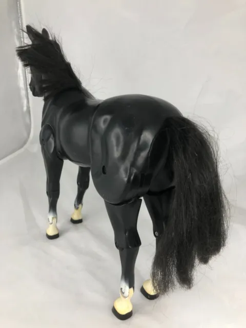 MAX ZAPF Action Figur Hardy PFERD Schwarz Horse w. Karl May aus Sammlung vintage 2