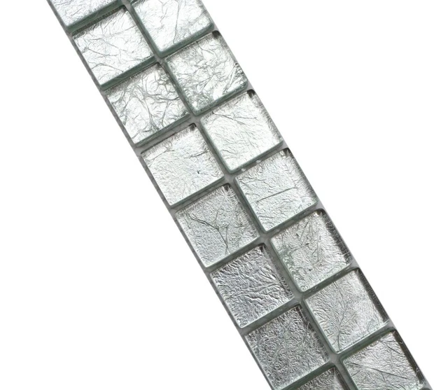Mosaique pate de verre plaque couleur mix bleu 4.8 cm Vente de mosaiqe