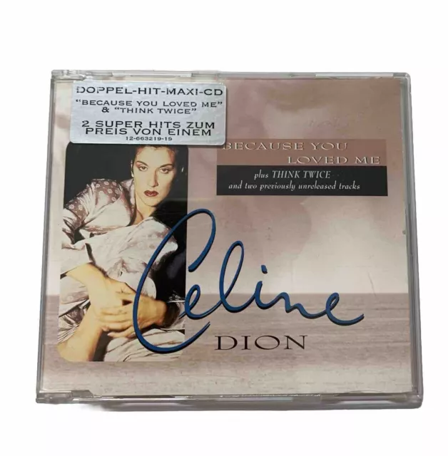 Céline Dion - Because you loved me (incl. Spanish version), Maxi CD