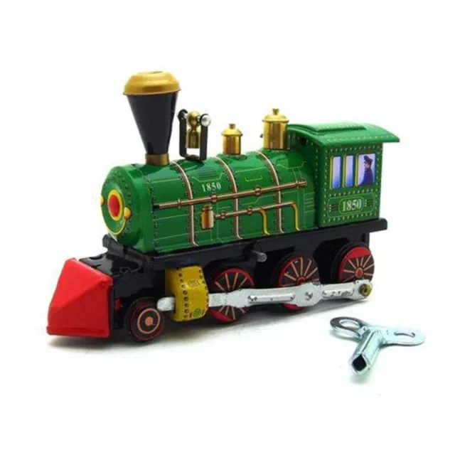 Vintage Wind Up Toy Train Wind Up Toy Clockworks Toy Locomotive Toy Crawling Toy