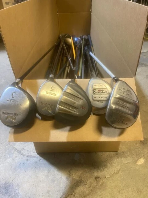 Wholesale Lot of 40 Mixed Woods. Adams, Cobra, Orlimar etc. Wholesale Lot of 40 Mixed Woods. Adams, Cobra, Orlimar etc.