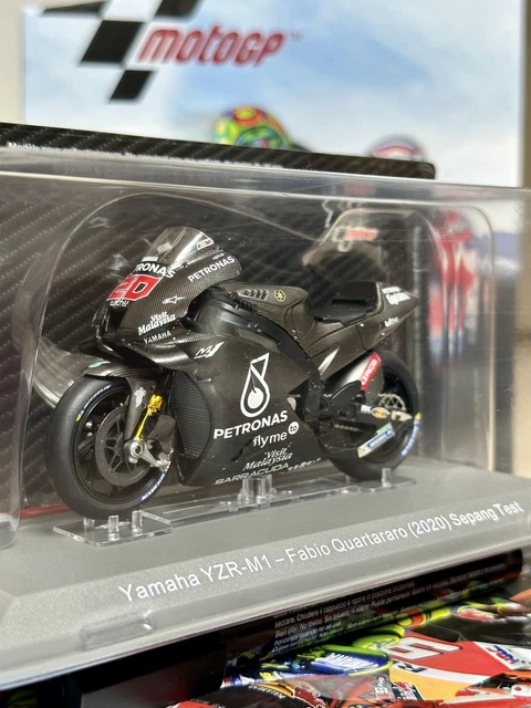 Movistar Yamaha MotoGP - Fabio Quartararo - 2021 - Model De Motocicleta La Scara 1 18
