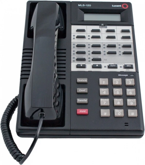 Avaya Lucent Partner MLS-18D Phone Black