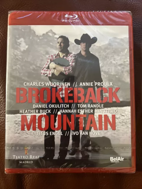 NEW SEALED Brokeback Mountain (Blu-ray) Charles Wuorinen Annie Proulx Opera