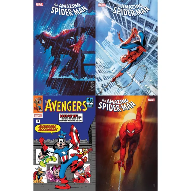 Amazing Spider-Man (2022) 45 Variants | Marvel / Disney 100 | COVER SELECT