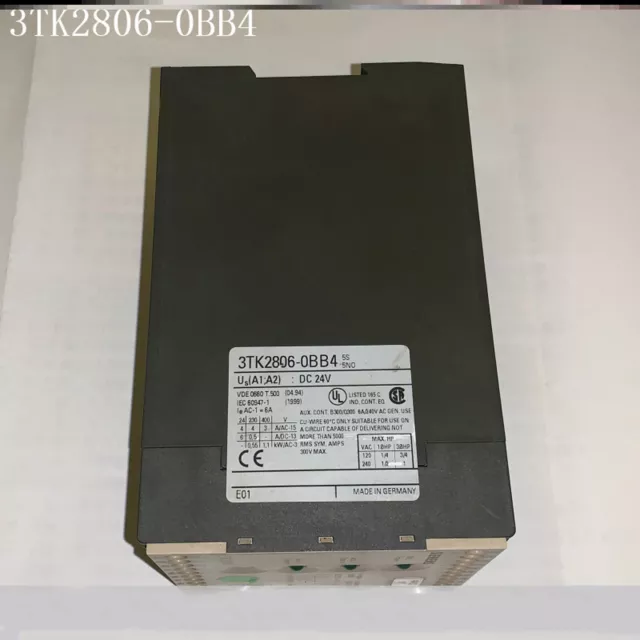 An Used SIEMENS 3TK2806-0BB4 safety relay Free shipping#LJ
