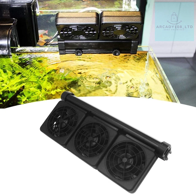 Aquarium Chillers Fish Tank Cooling Fan Aquarium Cold Wind Chiller Decoration 3