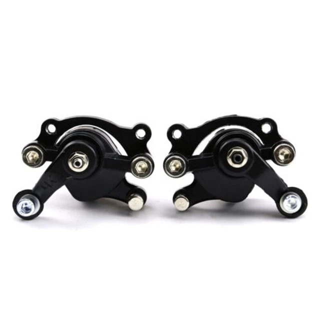 2pcs Go kart ATV Bike Front & Rear Brake Calipers Fit For Predator 212 Moto 80CC