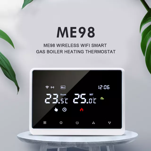 WiFi Smart Funk Thermostat Set RF 433MHz 100m Reichweite Raumthermostat Regler