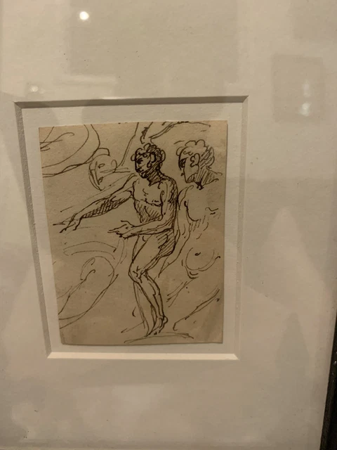 18TH CENTURY ANTIQUE old master drawing Sketch £55.00 - PicClick UK