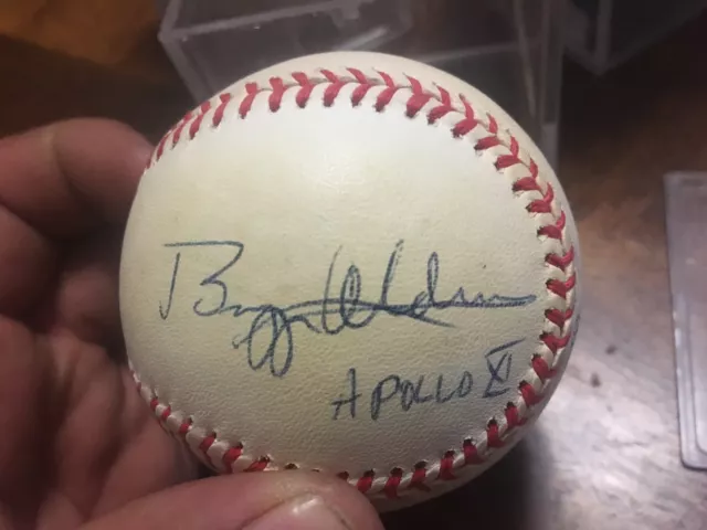 Neil Armstrong Buzz Aldrin Mike Collins Apollo 11 Signed Baseball