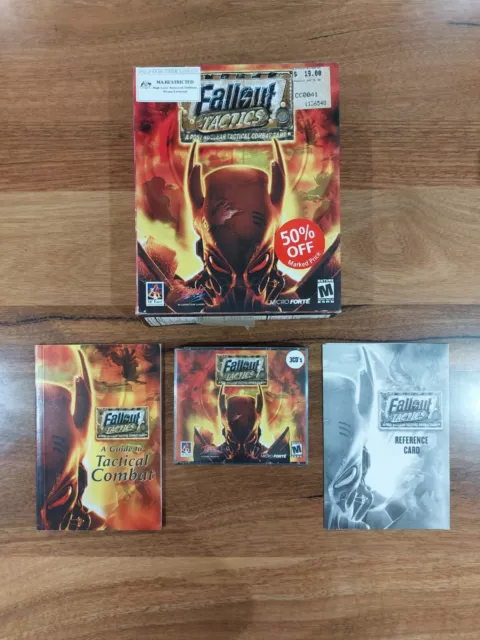 Fallout 2 Big Box, Reference Manual & DVD's, Vintage 1998 **Ultra Rare**!!