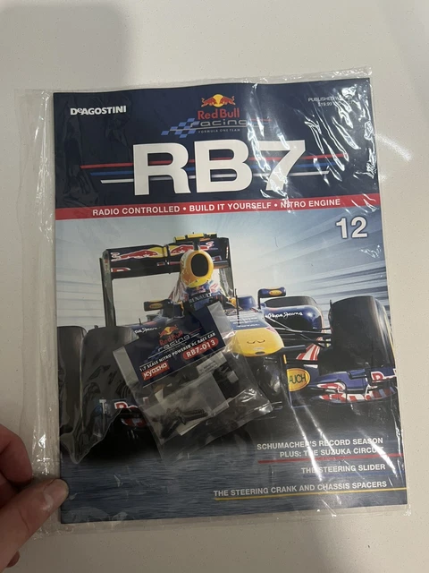MARK WEBBER DEAGOSTINI 1/7 Red Bull Racing RB7 F1 RC Car Issue #12