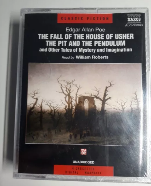 The Fall of the House of Usher and Other Tales by Edgar Allan Poe (Cassette)