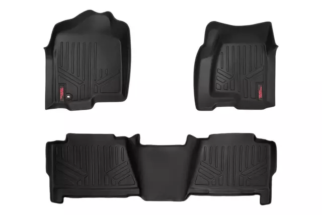 Rough Country Floor Mats for 1999-2006 Chevy/GMC 1500 | Crew Cab - M-29913