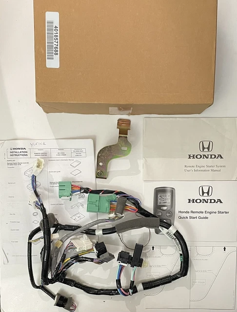 Honda OEM RS-09AU Key Remote Start R/C Engine Starter Unit Installation Kit
