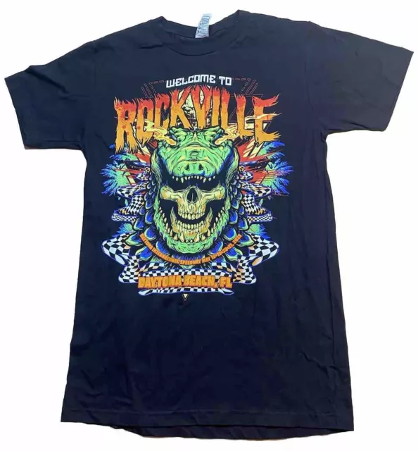 Welcome to Rockville Concert Daytona Beach FL 2023 T-Shirt NEW Tool Slipknot Sm