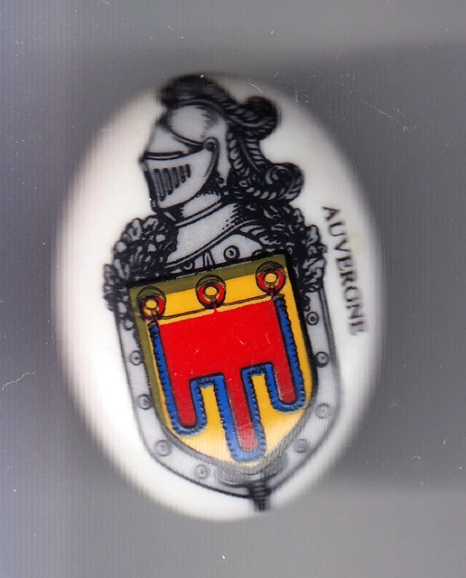 ECU MÉTALLIQUE, INSIGNE région de Gendarmerie Auvergne EUR 12,00