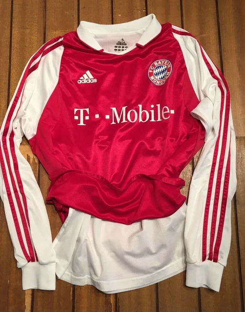 Fc Bayern climacool langarm spielertrikot - player issue trikot - matchworn