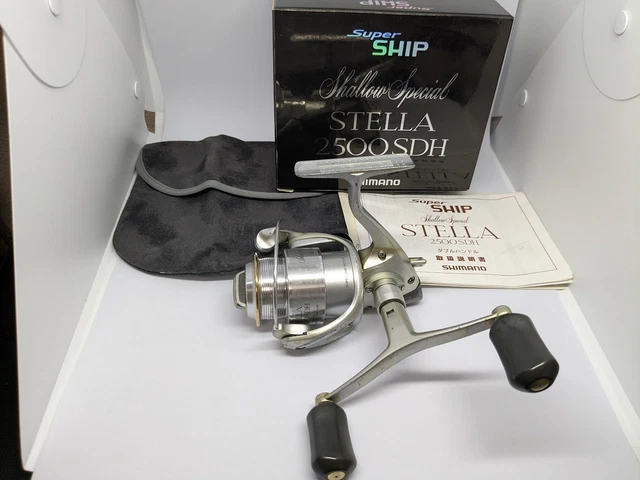 シマノ 98STELLA 2500 Shimano 98 Stella 2500 Spinning Reel Fishing Reel Used Good