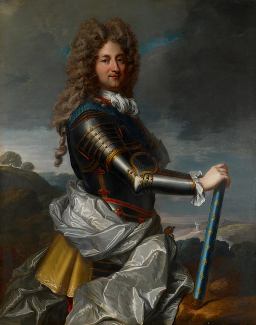 Le régent Philippe d'Orleans (Jean-Baptiste Santerre) - poster métal - art mural