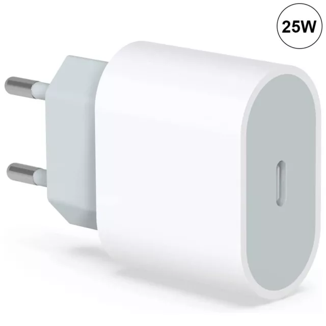 Chargeur Rapide 25W USB-C 1M Pour iPhone 15/iPhone15Pro/iPhone15Pro Max/15Plus