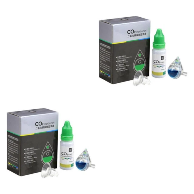 1/2/3 CO2 Drop Checker with Solutions Precise Tool for Monitoring and Adjusting
