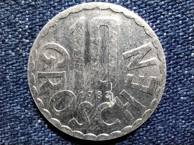 Austria 10 Groschen Coin 1983
