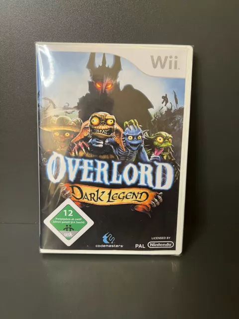 Overlord: Dark Legend (Nintendo Wii, 2009), ricondizionato, sigillato, come nuovo