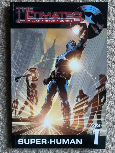 THE ULTIMATES volumes 1 & 2 full story Mark Miller Bryan Hitch Marvel 2003 VGC 2