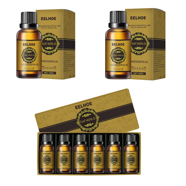 10ml 30ml massager Oil GINGER ESSENTIAL PLANT AROMA Belly Drainage