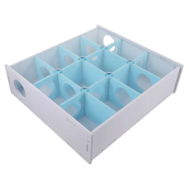 1pc Holz-Hamster-Labyrinth Hamster Versteckt Hütte Holz Hamster Hideaway Pet Lab