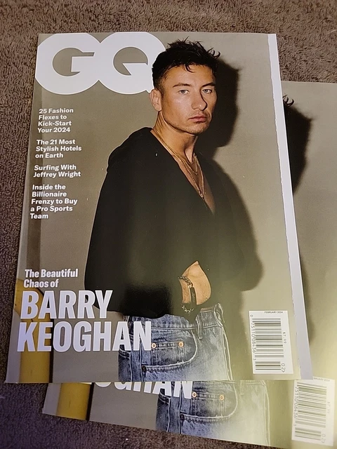 GQ MAGAZINE FEBRUARY 2024 Gentlemen&rsquo;s Quarterly Barry Keoghan Photo