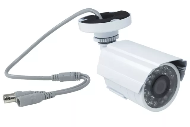 Telecamera Videosorveglianza Interna Sicurezza Led Infrarossi 2.8mm 1200TVL 02IR