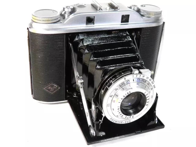 AGFA ISOLETTE III 6X6 APOTAR 4,5/85 mm TOP ZUSTAND SUPER ZUSTAND! 1A (LESEN)