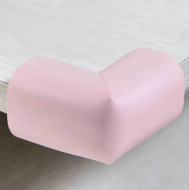 Protectores negros de esquina de mesa para bebé protegen a los niños de lesiones en muebles