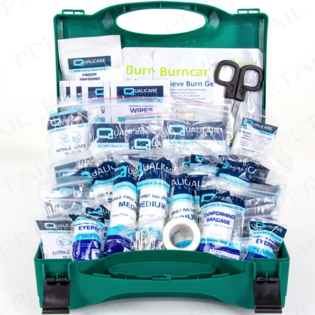 SMALL First Aid Kit BSI APPROVED Work/Office/Home Health & Safety Box/Refill